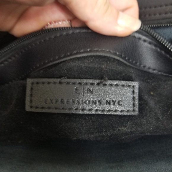 E|N Expression NYC Vegan leather convertable backpack main image 10
